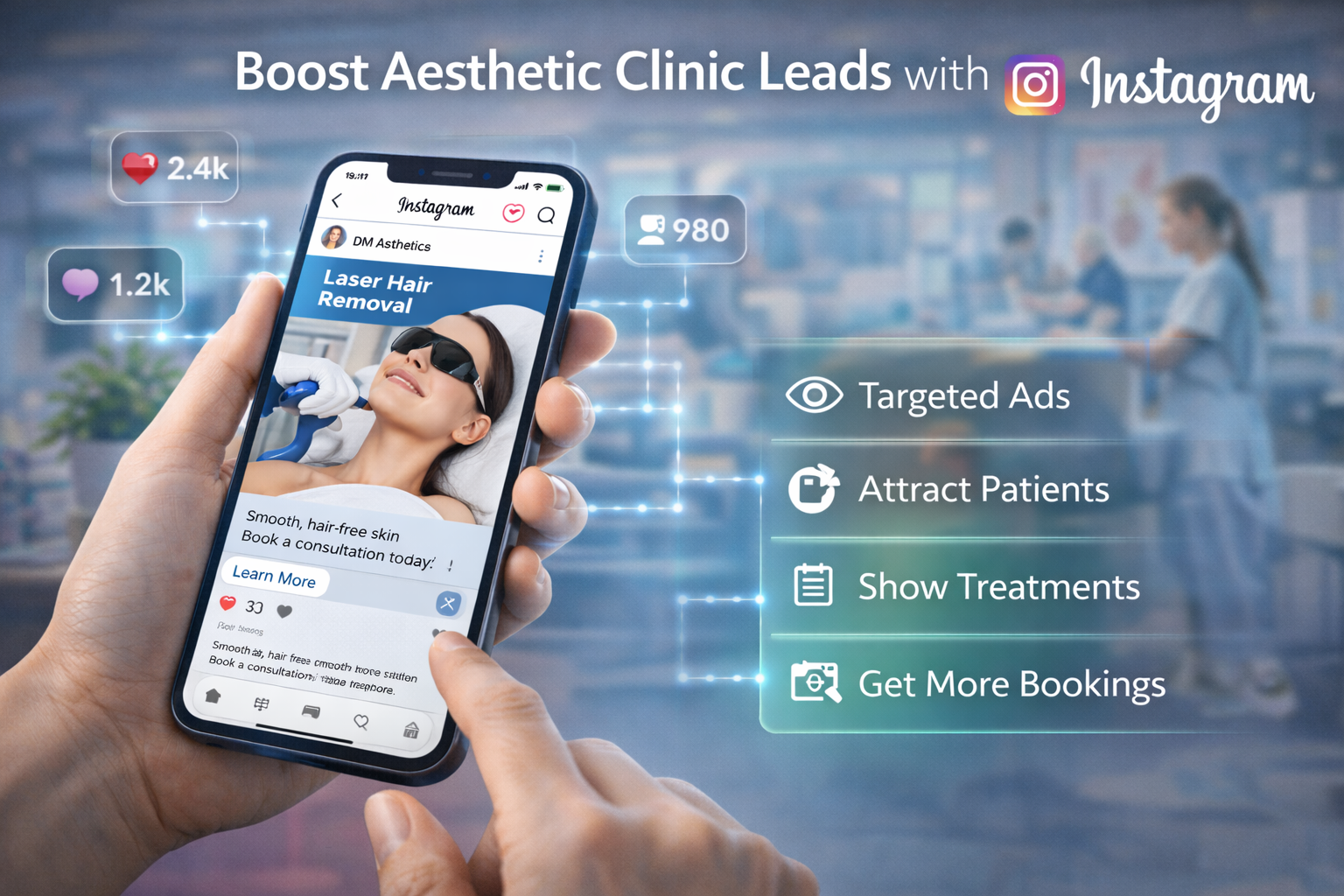 Boost Aesthetic Clinic Leads with Instagram Marketing