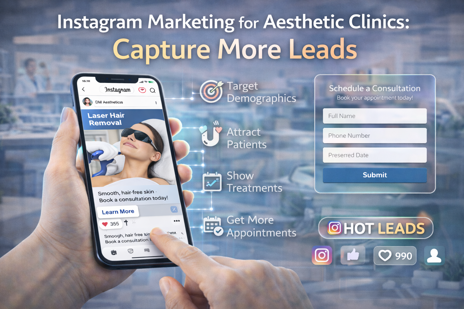 Instagram Marketing for Aesthetic Clinics: Capture More Leads
