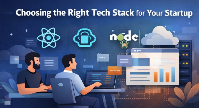 Choosing the right tech stack for startup software development