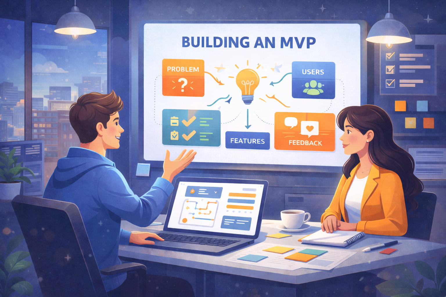 Validating startup ideas through MVP development and user feedback