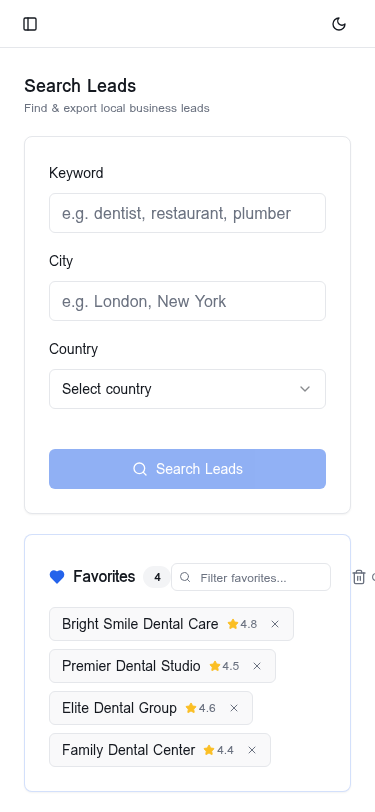 Kanban-style lead pipeline with New, Contacted, Qualified, and Converted stages